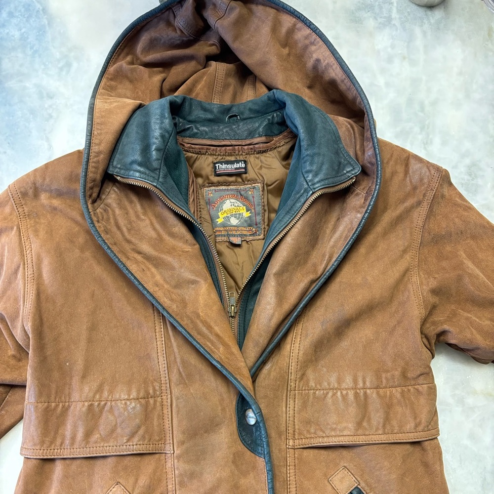 Vintage Adventure Bound by Wilson leather jacket - Picture 15 of 16